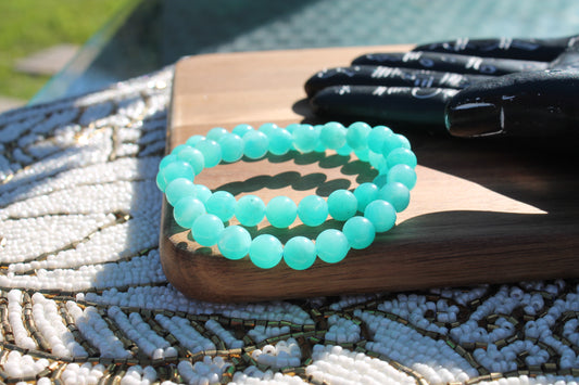 Amazonite Bracelets - 8mm