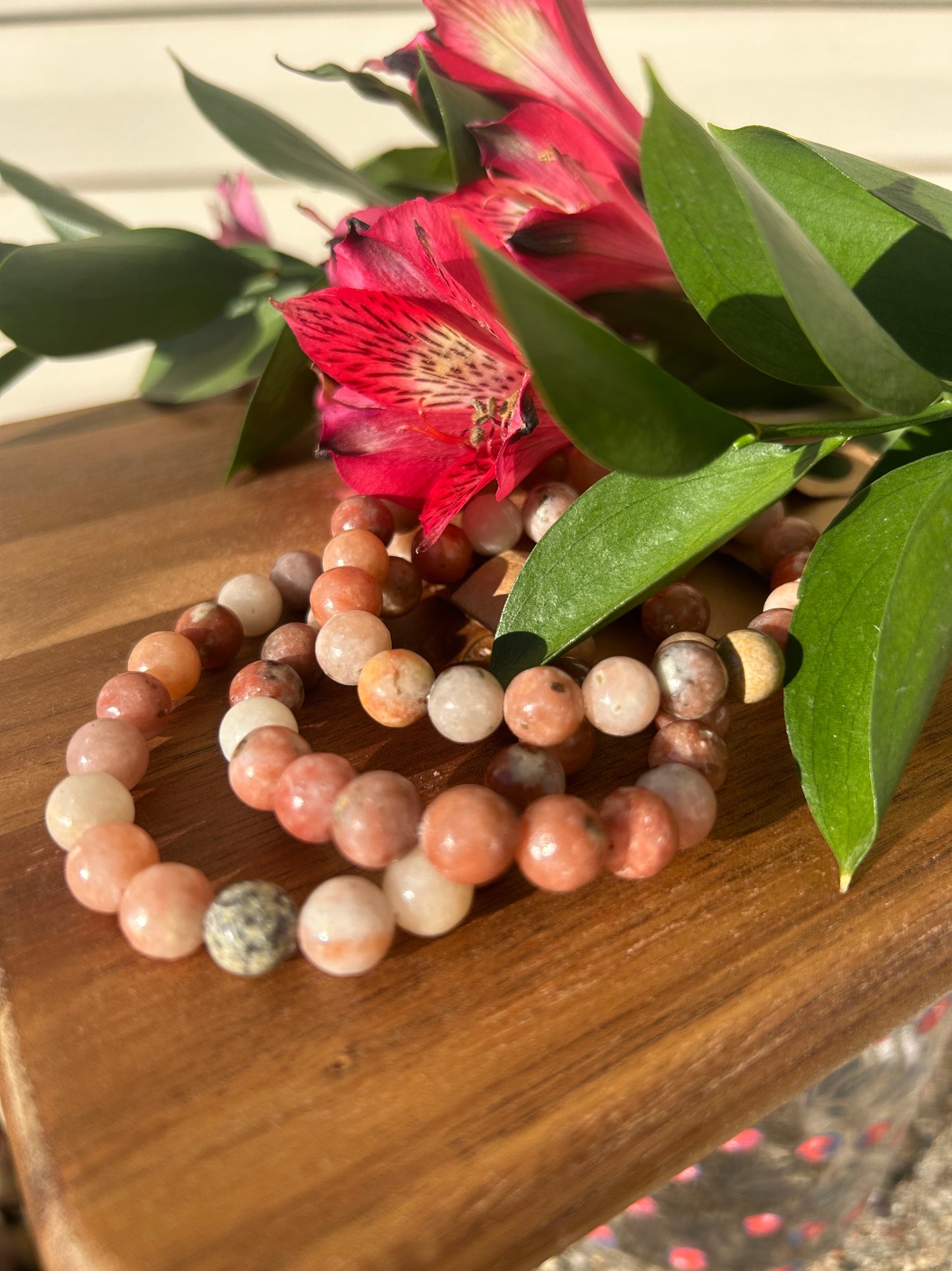 Arusha Sunstone Bracelets - 8mm