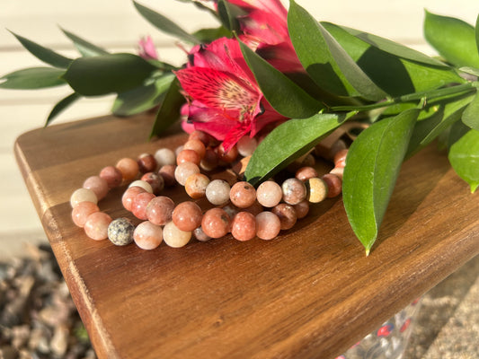 Arusha Sunstone Bracelets - 8mm