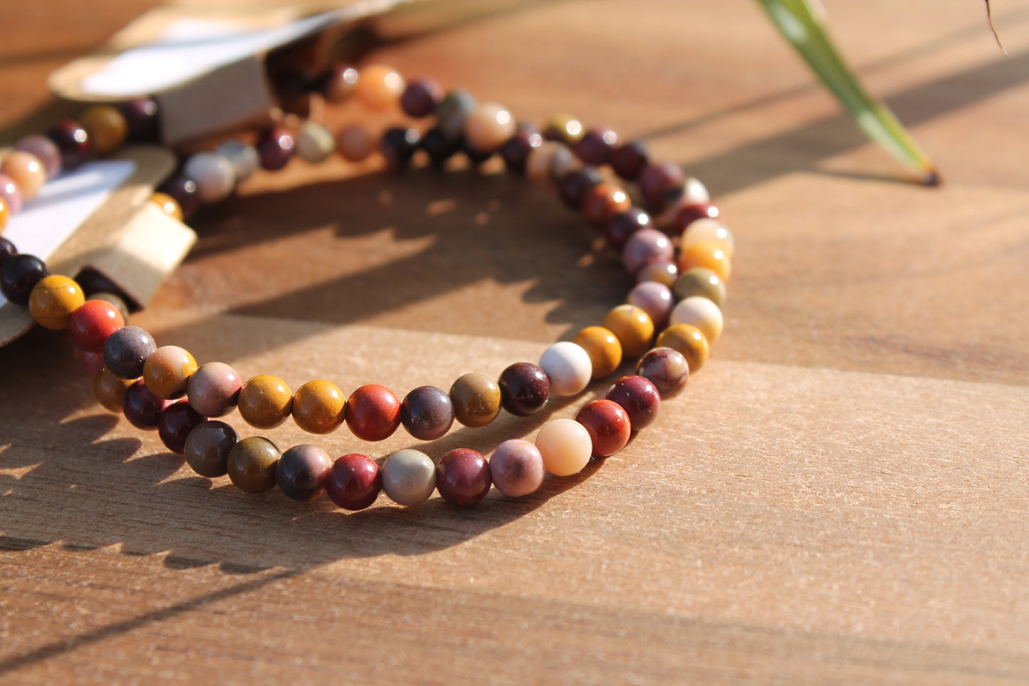 Mookaite Bracelets - 2mm and 8mm