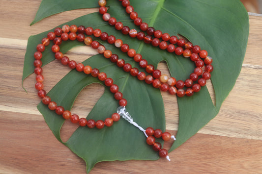 Carnelian Mala Necklaces