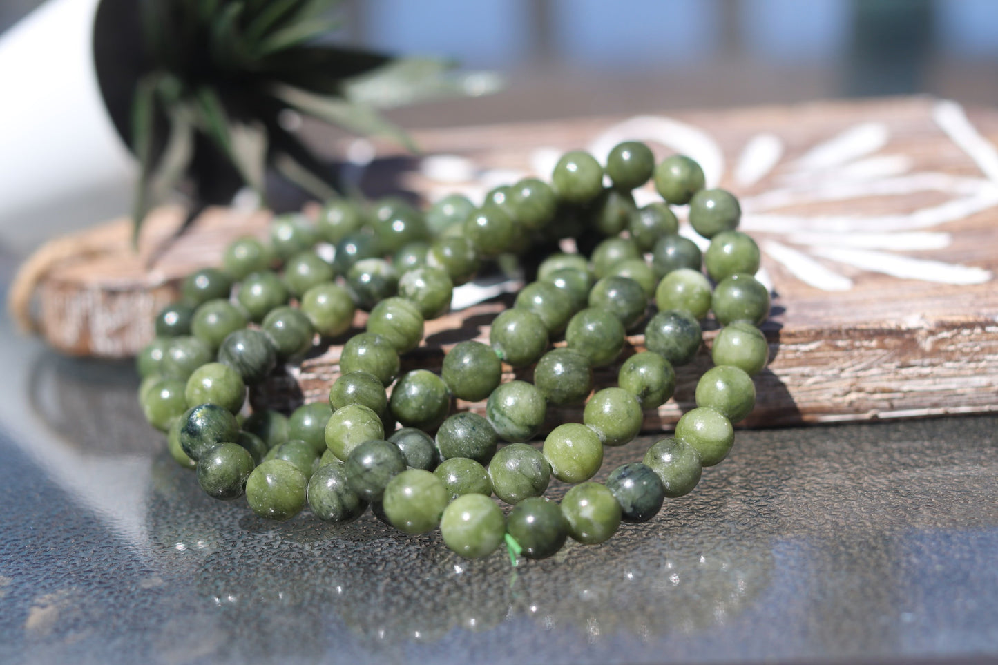 Jade Bracelets - 8mm and 2mm