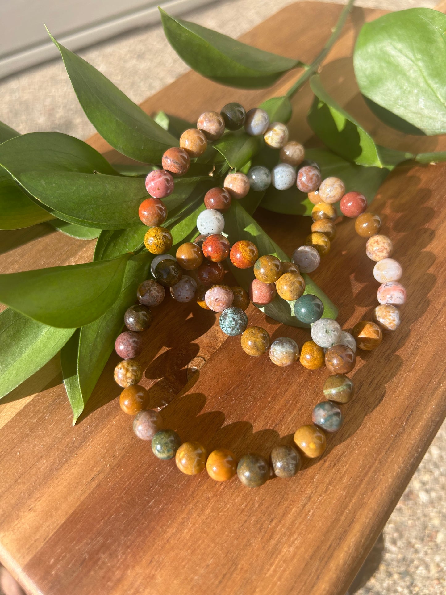 Ocean Jasper Bracelets - 8mm