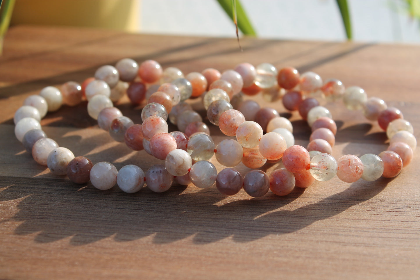 Peach Blossom Jasper Bracelets - 8mm