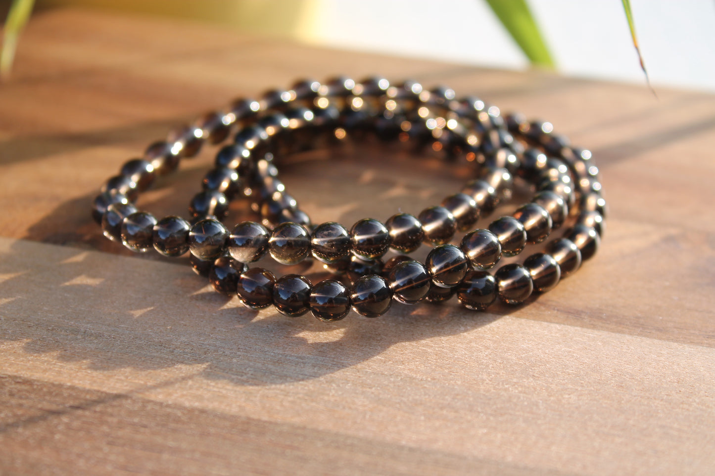 Smokey Quartz Bracelets - 6mm and 8mm